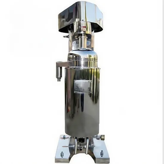 High Speed Tubular Centrifuge Machine for Oil and Wax Separation